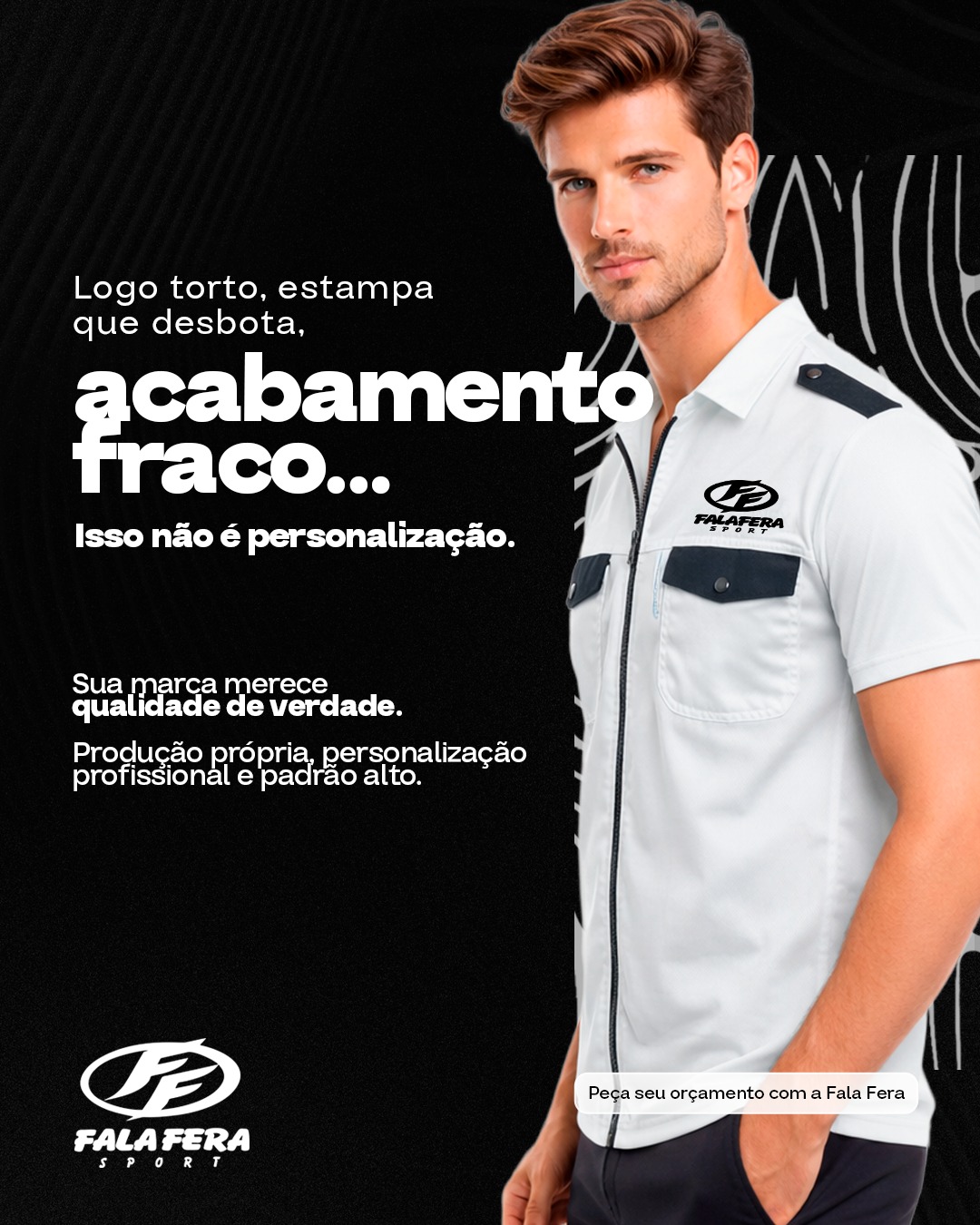 Uniformes Fala Fera - Qualidade profissional